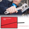 Wrench Roll Bag 6-25 Pockets Roll Up Tool Bag Red