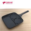 Kitchen Art House Cook 3-hole multi-combi pan/square egg pan/for direct