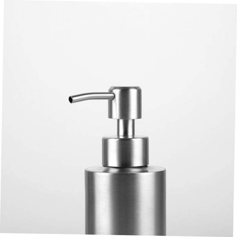 ULTECHNOVO Stainless Steel Soap Dispenser with Rust Pump Cylindrical Hand