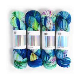 Hedgehog Fibres - Sock Yarn - one Skein, 100g / 3.5 oz (Merman)