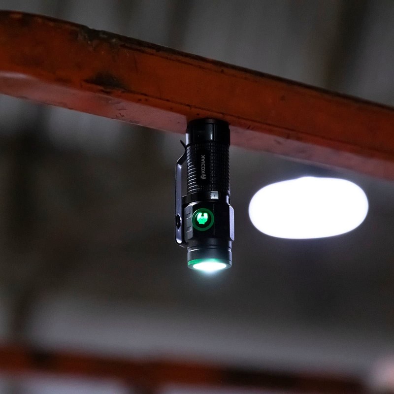 LitezAll 25966 Kodiak Komrade 2500 Lumen Compact Rechargeable Tactical Flashlight