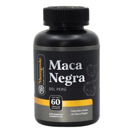 Maca Negra Peruana Organica | 1000 Mg | Vitalidad