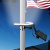 Flag Pole Light Solar Powered, 16 Super-Bright LEDs Flagpole Light,