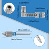 LANNIU Grease Gun Coupler Kit - 12000 PSI Strong Lock