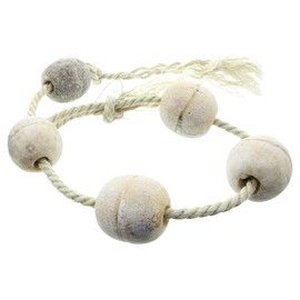 Garland Buoys, MDF, Jute Cord, Dimensions: Length 150 cm