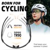 ROCKBROS Cycling Glasses Colour-changing UV Protection Against Wind and Sand