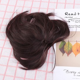 LALAFINA 1pc Short Straight Hair Wig for Women High-temperature Synthetic Hair Replacement for Daily Wear and Special Occasions Lightweight and Glamorous Look Without Damage