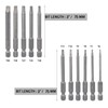 YDLQWCZ Security Torx Bit Set 11 Piece 3 Inch long