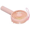 Handheld Electric Fan 4‑Blade 3‑Speed Adjustable USB Rechargeable Cooling Tool