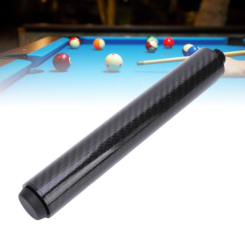 pool cue extender,carbon fiber billiard extension for universal cue stick,telescopic