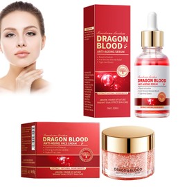 Anti-Falten-Serum Und Creme Mit Drachenblut – Intensive Pflege Zur Reduzierung Von Falten, Straffung Und Glättung Der Haut, Für Eine Jugendliche Und Strahlende Haut, B Skin Rejuvenating Cream