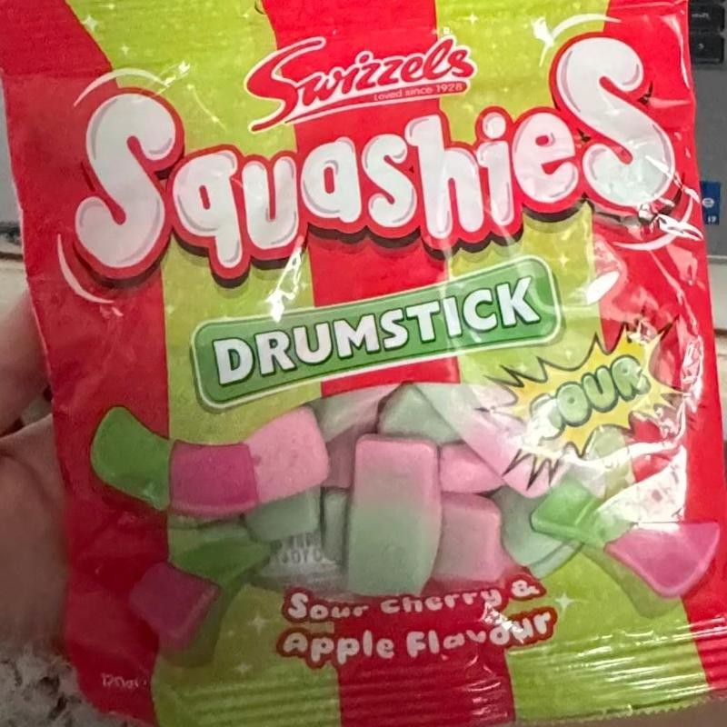 Squashie DrumStick Candies Variety Pack - 2 Pack Original Rasberry
