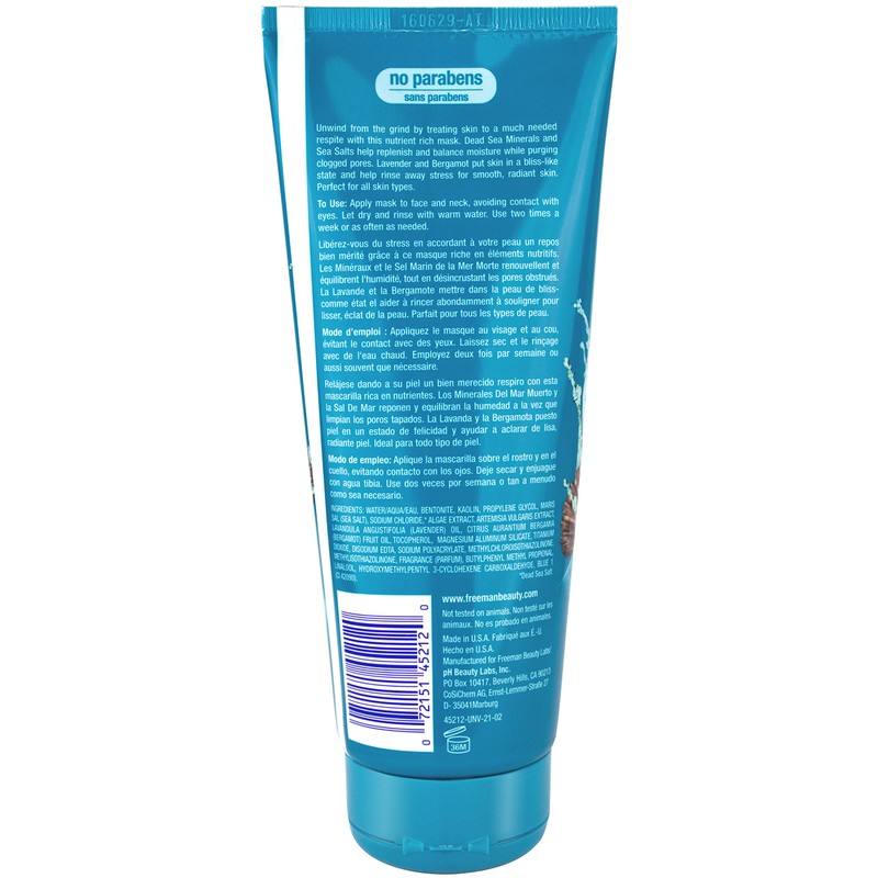 Freeman Feeling Beautiful Dead Sea Minerals Clay Mask, 6-Ounce, 2