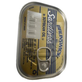 Brunswick Sardines In Soybean Oil 3.75 oz 25 Pack