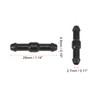 X AUTOHAUX Windshield Washer Hose Connector I Shape Plastic 2-Way