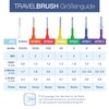 wellsamed Travelbrush Pack of 6 Interdental Brushes, ISO 0: 0.4