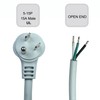 3 Prong 6Ft Power Cord Pigtail,Heavy Duty 16 Gauge Power