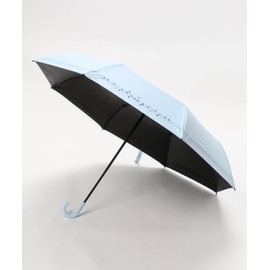 aimoha UV Protection, Lightweight, Compact, For Both Sunny and Rainy Weather, Women's, Rain Umbrella, 8 Ribs, Chic, Simple, Folding Umbrella, 11.8 oz (320 g) (【Music Note】Blue) FREE