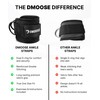 DMoose Fitness Ankle Straps for Cable Machines - One Size
