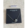 Coach New Coach New York Blue Gemstone Crystal Slider Bracelet