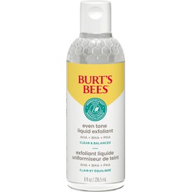 Burt’s Bees Clear and Balanced Even Tone Liquid Face Exfoliant, 236.5ml