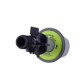 Generic Testrite 2 in. PVC Schedule 40 Test Plug with Valve Fitting, Gray