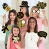 Dusenly 35pcs 2025 Happy New Year's Eve Party Photo Booth
