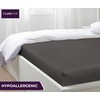 Luxevoir® Single Fitted Sheet - Ultrasoft Satin Stripe Microfiber -