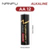 NANFU AA 12 Alkaline Batteries