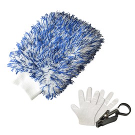 Picastic Car Wash Sponge Premium Soft Body Car Wash Brush Wheel Brush (Premium Soft Blue)