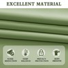 DONREN 2 Panels Blackout Half Curtains for Small Windows -