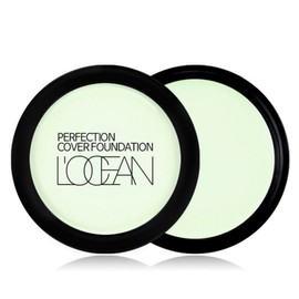 Partner_Reference L’Ocean Cover Foundation No. 20 Aqua Light Green 1ea / 로쎄앙 커버파운데이션 20호 아쿠아라이트그린 1개