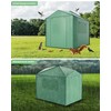 8x6 FT Portable Pops-Up Greenhouse for Indoor/Outdoor Use, Durable PE