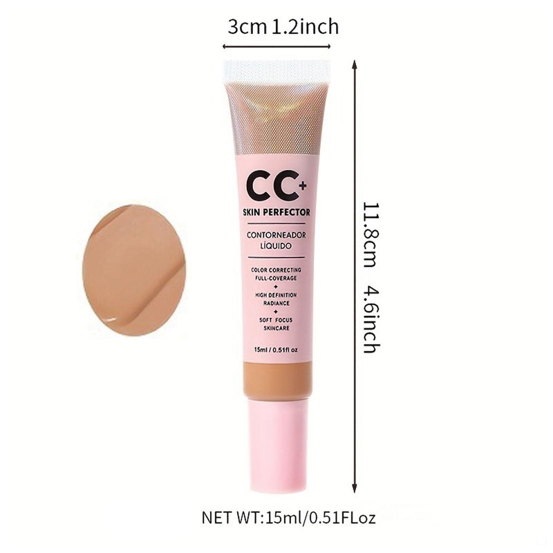 CC Cream Bb Cream Foundation, Skin Tone Adjusting Matte, Colour