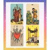 Smith Waite Tarot Deck Borderless Tarot Card with 67 Pages
