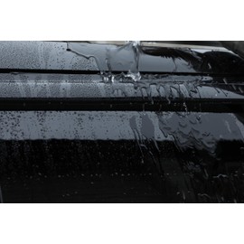 Wensdy 4pcs Outside-Mount Side Window Visor Wind Vent Deflector，Dark Smoke Nice Sun Rain Guard Set fit for 2012-2019 Nissan Versa Sedan(Excludes Hatchback) 94298