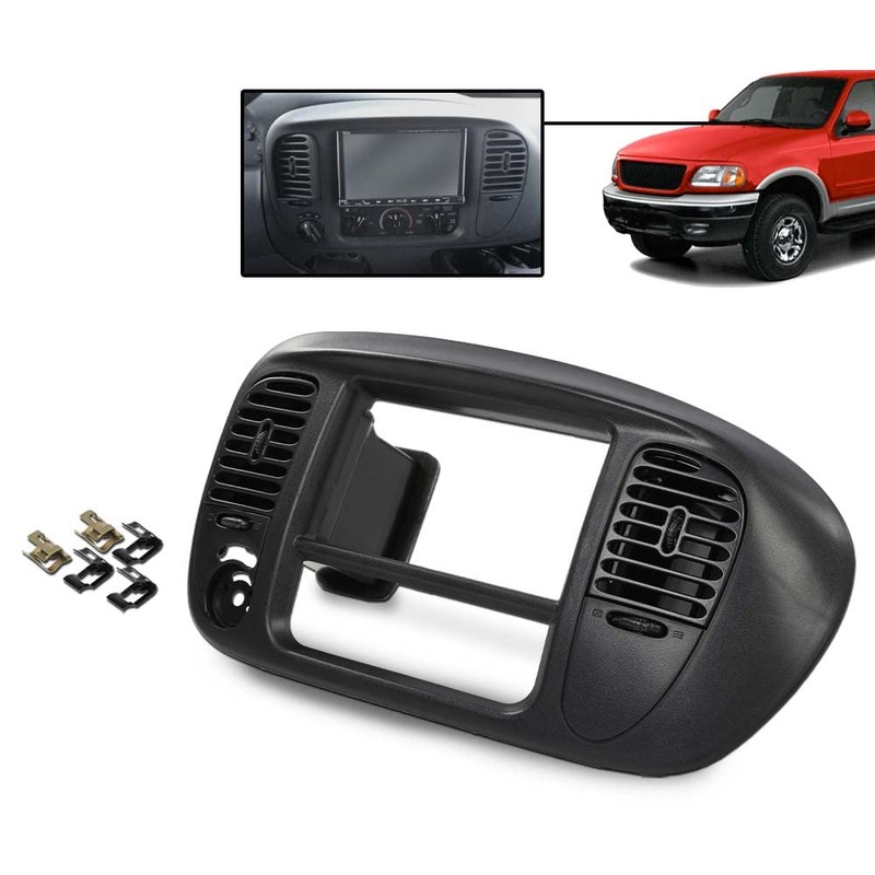 PIT66 Center Dash Panel Bezel, Compatible with Ford F150 2000-2003/