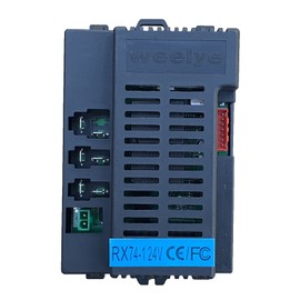 weelye RX74 24V FCC Four-Sided Socket Kids Powered Ride on car 2.4G Bluetooth Receiver Accessories for Children Electric Ride On Car Replacement Parts