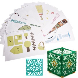 20pcs 3D Printing Pen Drawing Templates Includes 40 Different Cartoon Designs, 3D Drawing Mold Drawing Books for 3D Printing Pen for Children Gift Toy