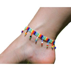 African Anklet | by Woza Moya (Come Spirit of Change) | Handmade by The Hillcrest AIDS Centre Trust Crafters in South Africa
