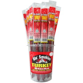 Buffalo Bills Turkey Ole Smokies - 15 Wrapped Turkey Sticks Per Tub