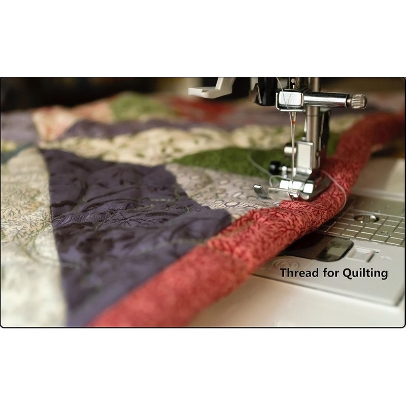 Simthread Sewing Thread Quilting Yarn Affordable All-Purpose Thread 2 White