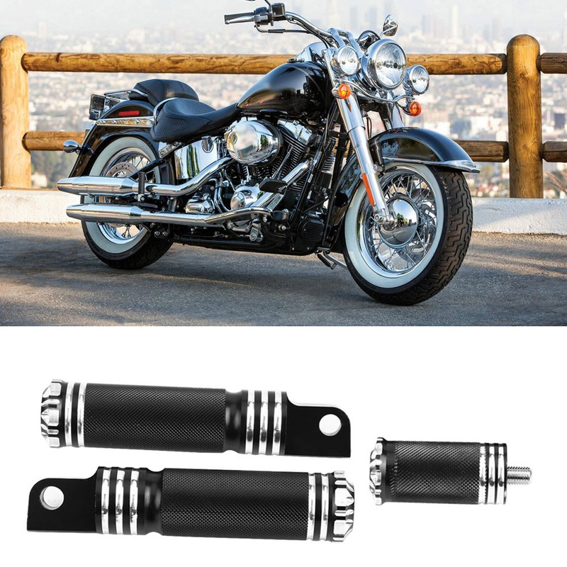 Pair of Front Rear Motorcycle CNC Foot Pegs Shifter Pedals