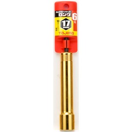Tajima TSK-SD17L-6K SD Long Socket for Impact Drivers, Hex 0.7 inches (17 mm), 1 Piece