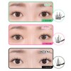 No GLUE Kibo Pirash, One-Touch False Eyelashes (#Natural)