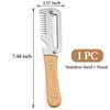 2026 New Paring Knife Ergonomic Wood Handle Knife Stainless Steel