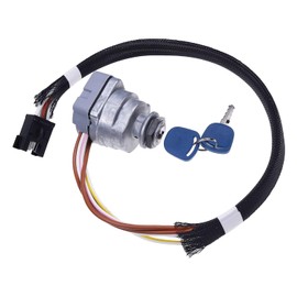 Chamixx Ignition Switch F0NN11N501AA 87561528 Compatible with Ford 640 6640 7740 New Holland T6010 T6030 TM140 TS6020 Case IH 100 110 120 Tractors