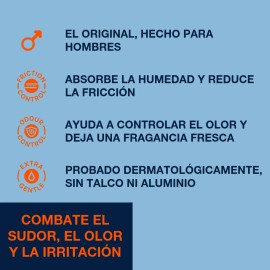 No Hair Crew Intimate Polvo Premium Dry & Fresh Para Hombre