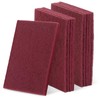 Shawya Maroon Scuff Pad 10 PCS 6" X 9" 320