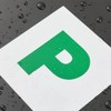 Sarini Fully Magnetic P Plates 2 Pack Green Probationary P